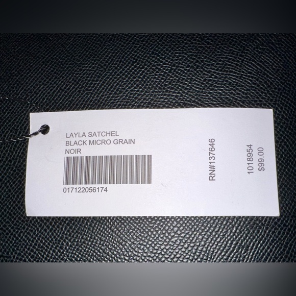 Naturalizer Black Layla Satchel with Adjustable and Removable Chain Strap New - Picture 10 of 15